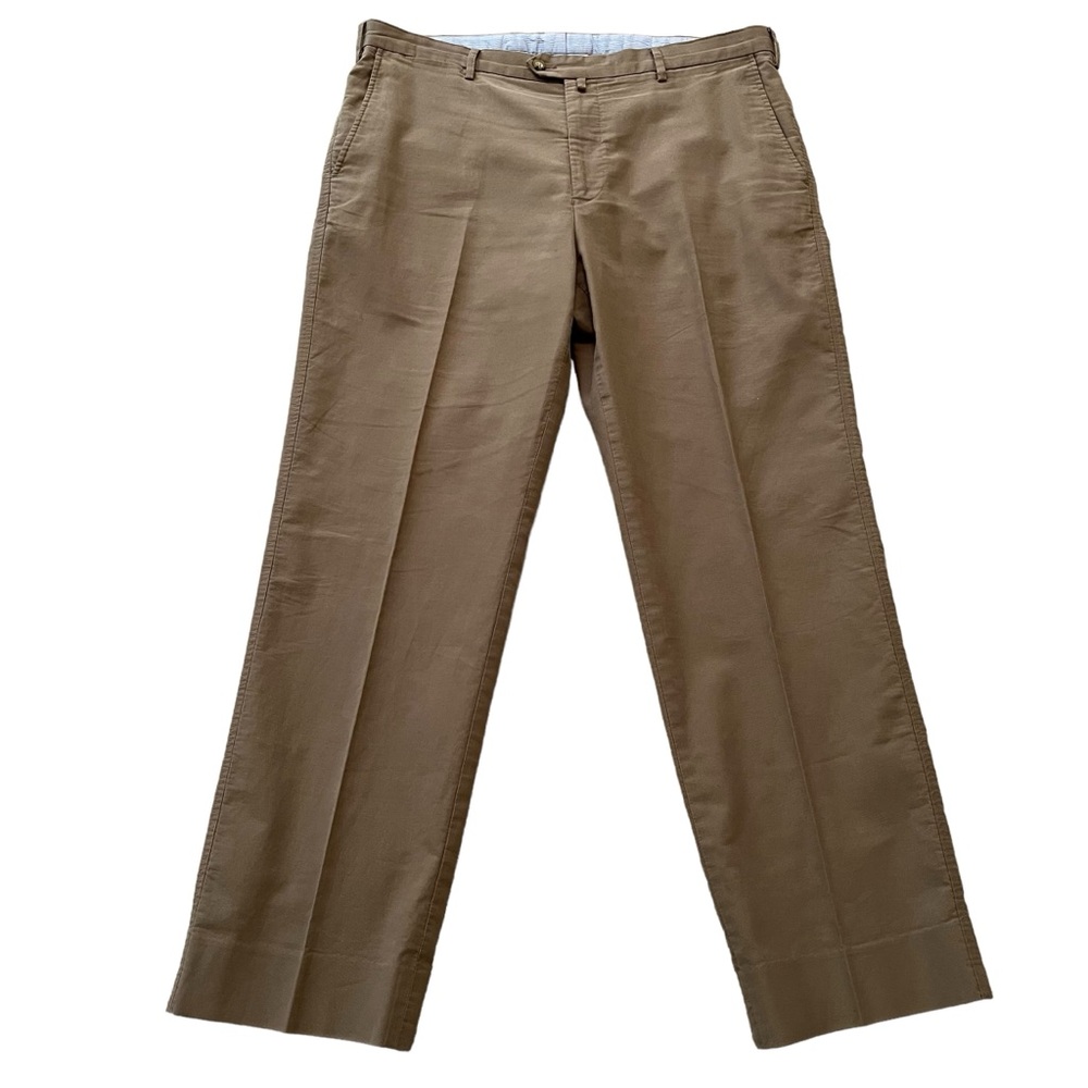 Faconnable Tan Cotton Chino Pant 38
